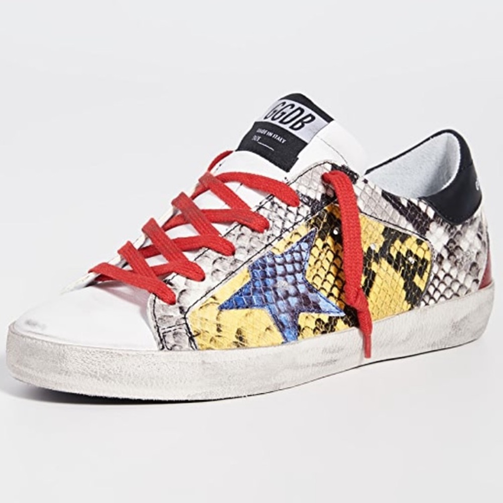 Golden Goose Superstar Sneakers Snake Patchwork - Picture 2 of 11